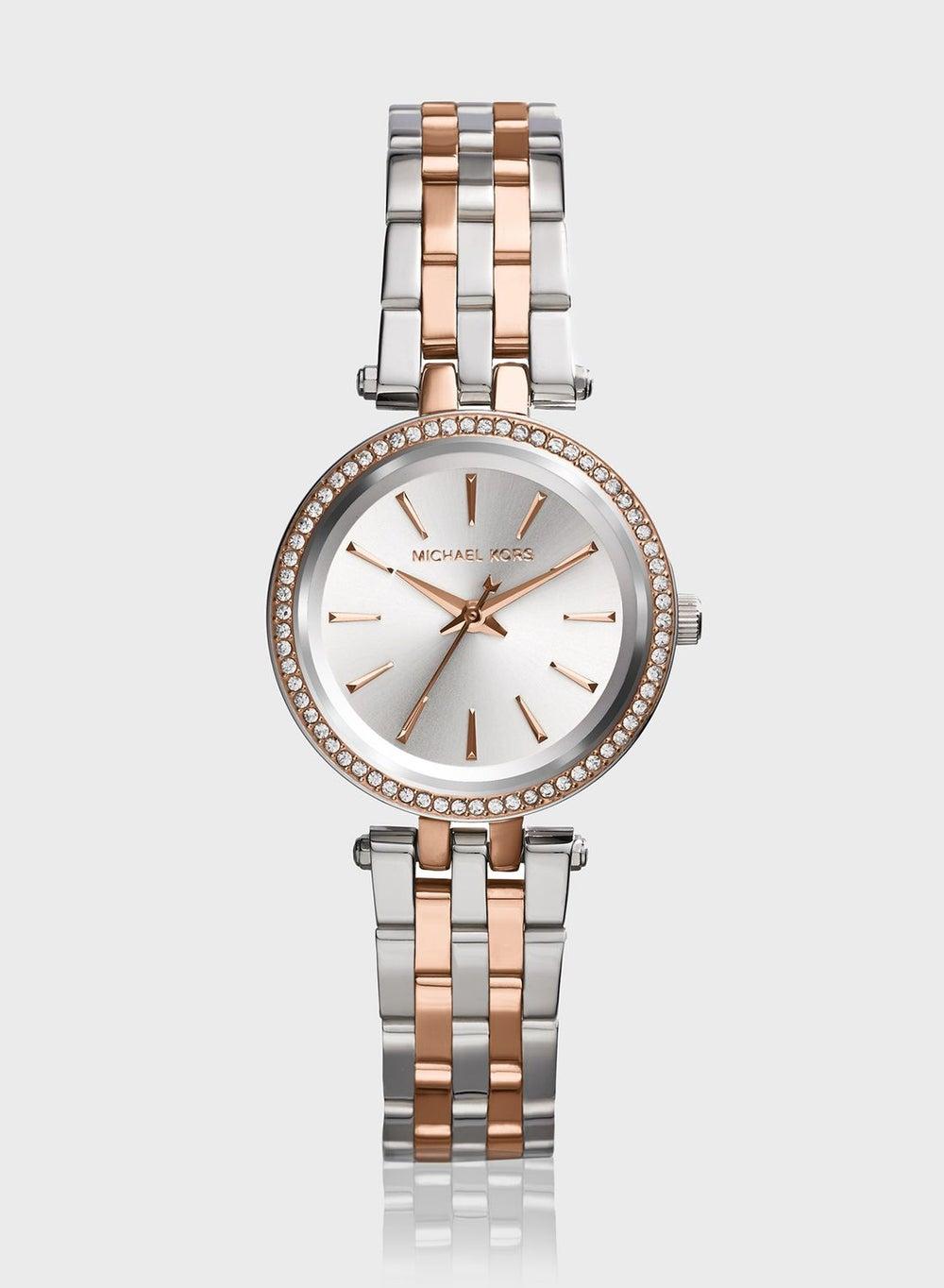 Michael Kors Elegance in Time: Women's Multicolor Steel Analog Watch - Image 1