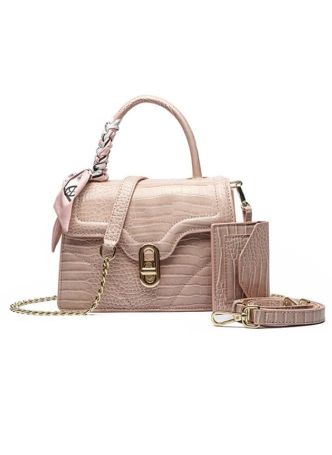 FYOR BD 86 Elegance in Motion – Textured Top Handle Bag - Image 1