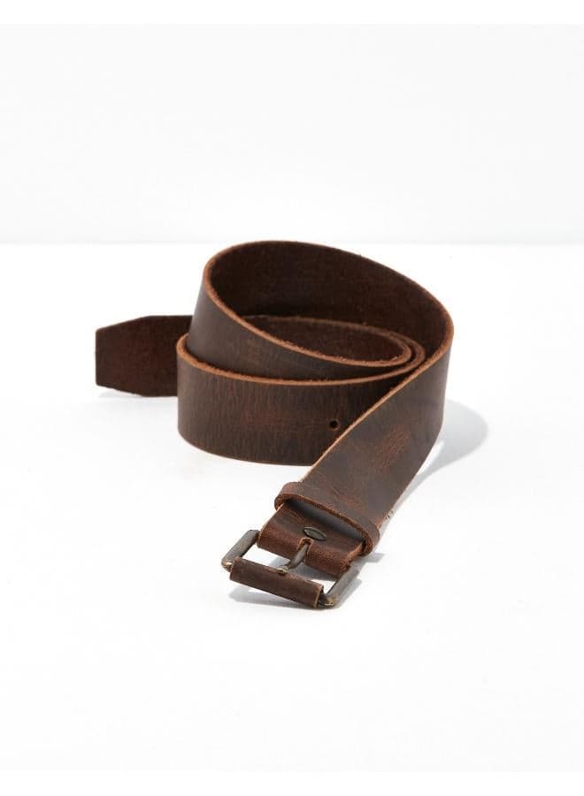 American Eagle Men's Luxe Leather Workwear Belt - Image 1