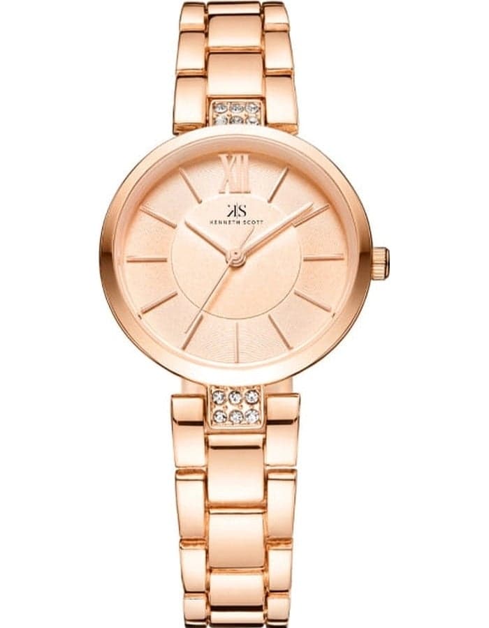 KENNETH SCOTT K23533-RBKK Elegance Rose Gold Analog Watch - Image 1