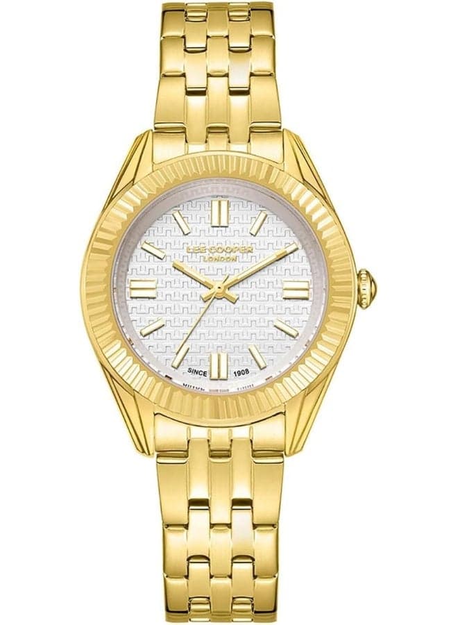 Lee Cooper Elegance LC08038.130 Gold Analog Watch - 34mm - Image 1