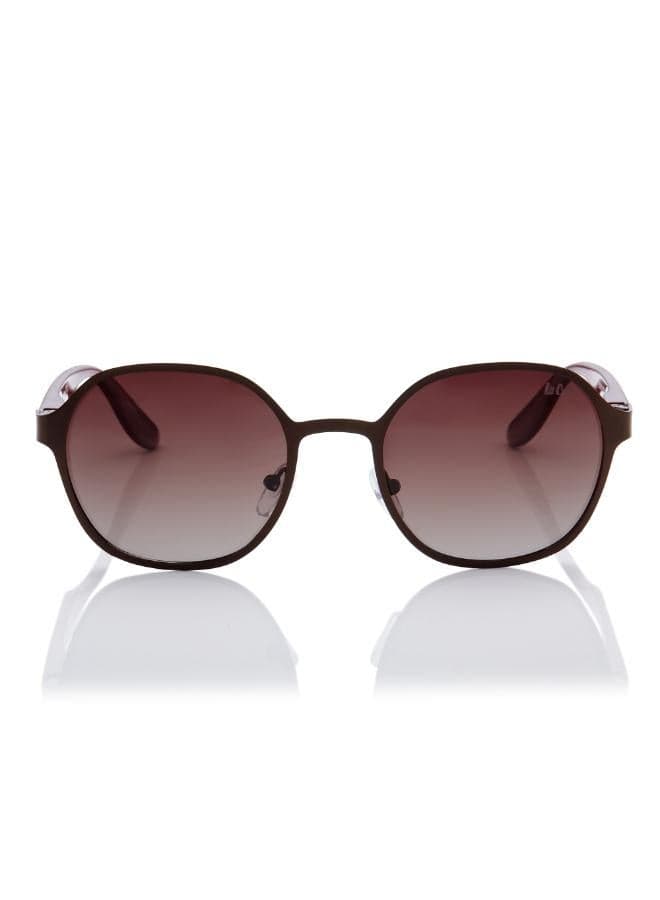 Lee Cooper LC1211C02 Matte Brown Polarized Sunglasses - Image 1