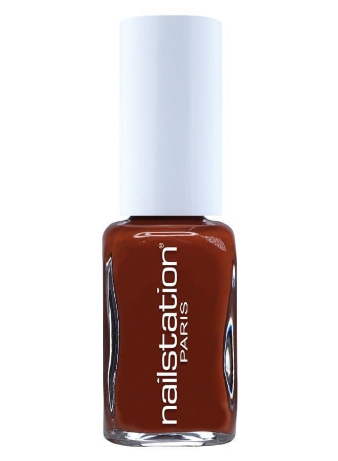Aamna's Brown Glossy Nail Polish - Vibrant & Long-Lasting - Image 1