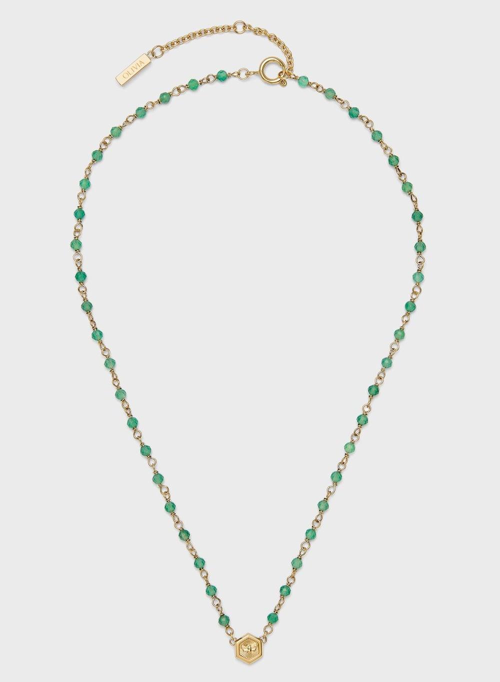 OLIVIA BURTON Elegant Ionic Plated Long Women's Necklace - Image 1