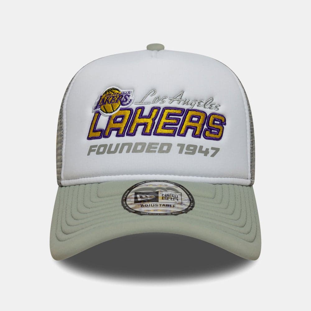 New Era Los Angeles Lakers NBA Trucker Cap - Image 1