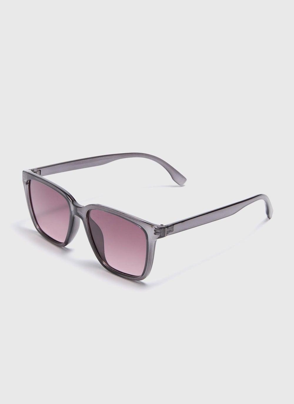 Matalan Clear Wayfarer Sunglasses: Modern Retro Chic - Image 1