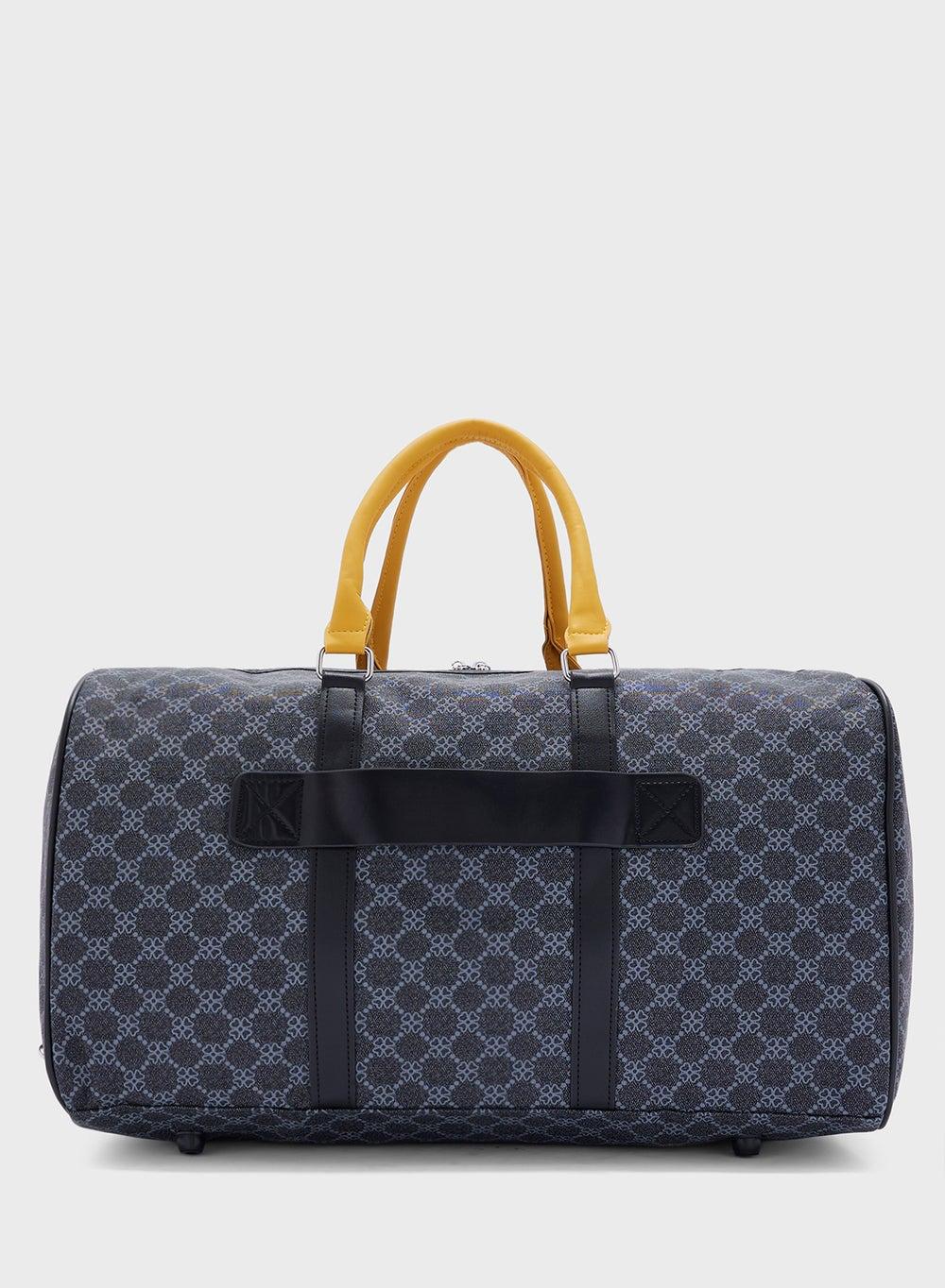 Robert Wood Men's Elegant Weekender - Printed Duffle Bag - Image 1