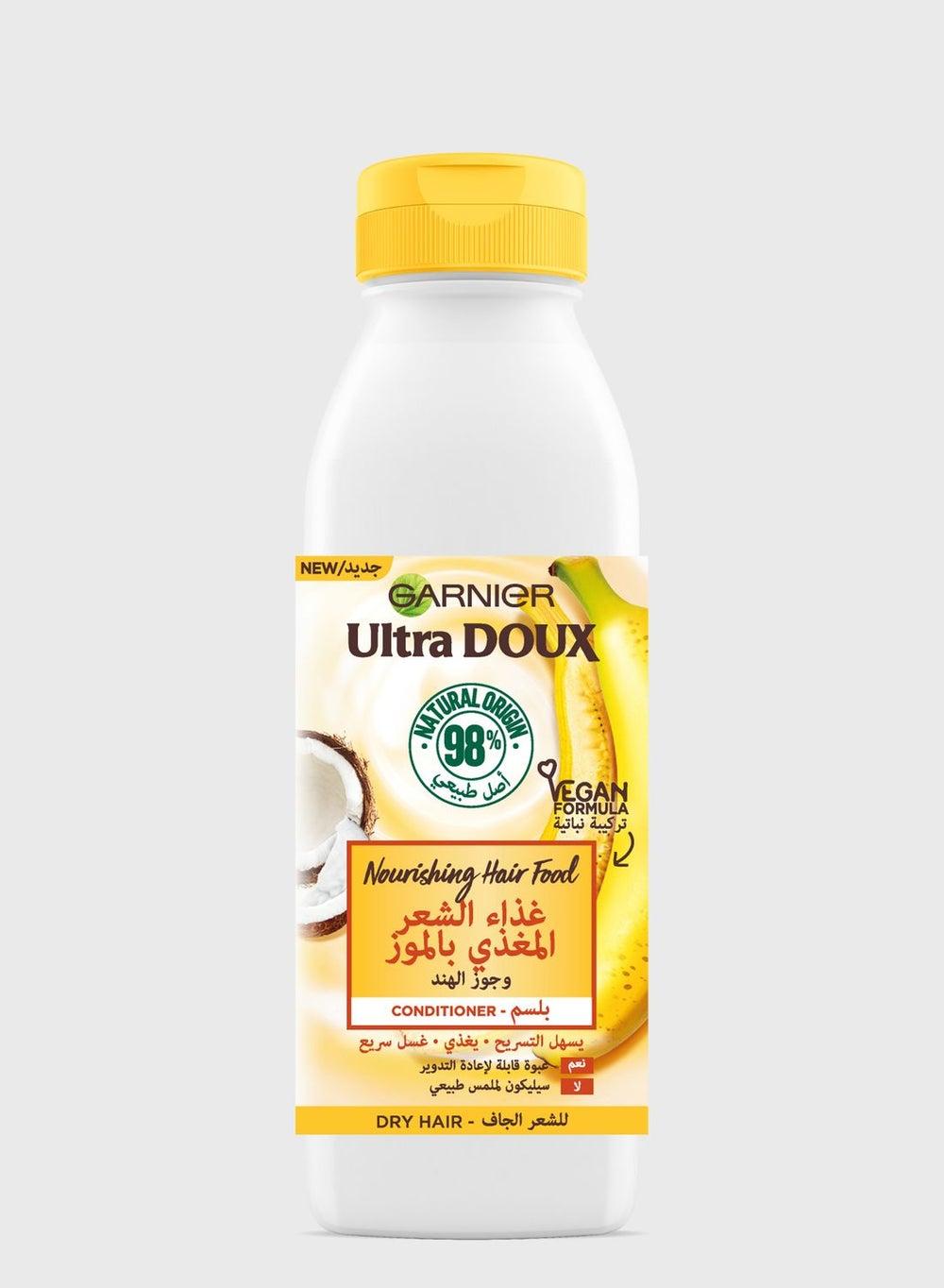 Banana & Shea Hair Nourisher 350Ml - Ultra Doux - Image 1