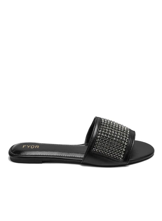 MY 247 Diamante Embellished Elegance Slide - Image 1
