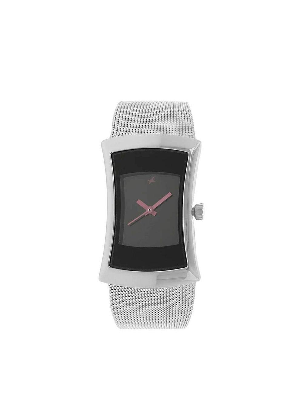 Fastrack Quartz Analog Women's Watch - Black and Grey Dial - Image 1