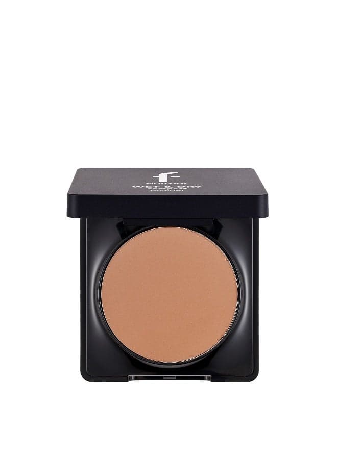 Flormar Amber 012 Matte Finish Compact Powder - Dual Use - Image 1