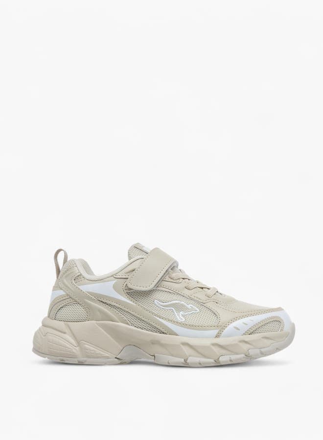 CK25120GPBeige Elegant Girls' Sports Sneakers - Image 1