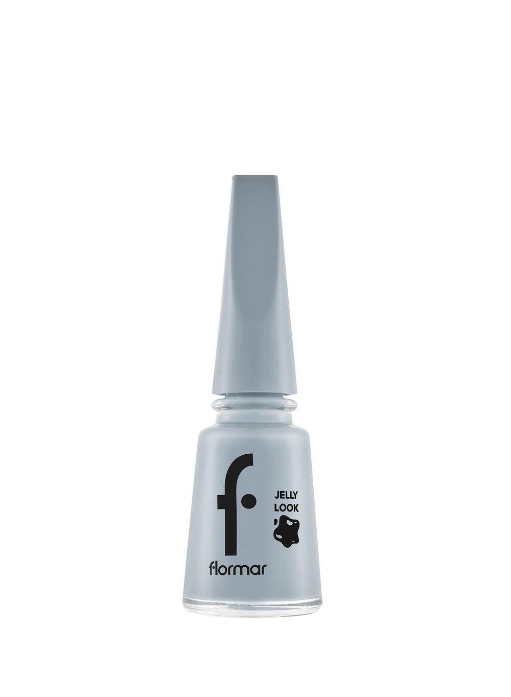 Flormar JL24 Light Grey Jelly Shine Nail Enamel - Image 1