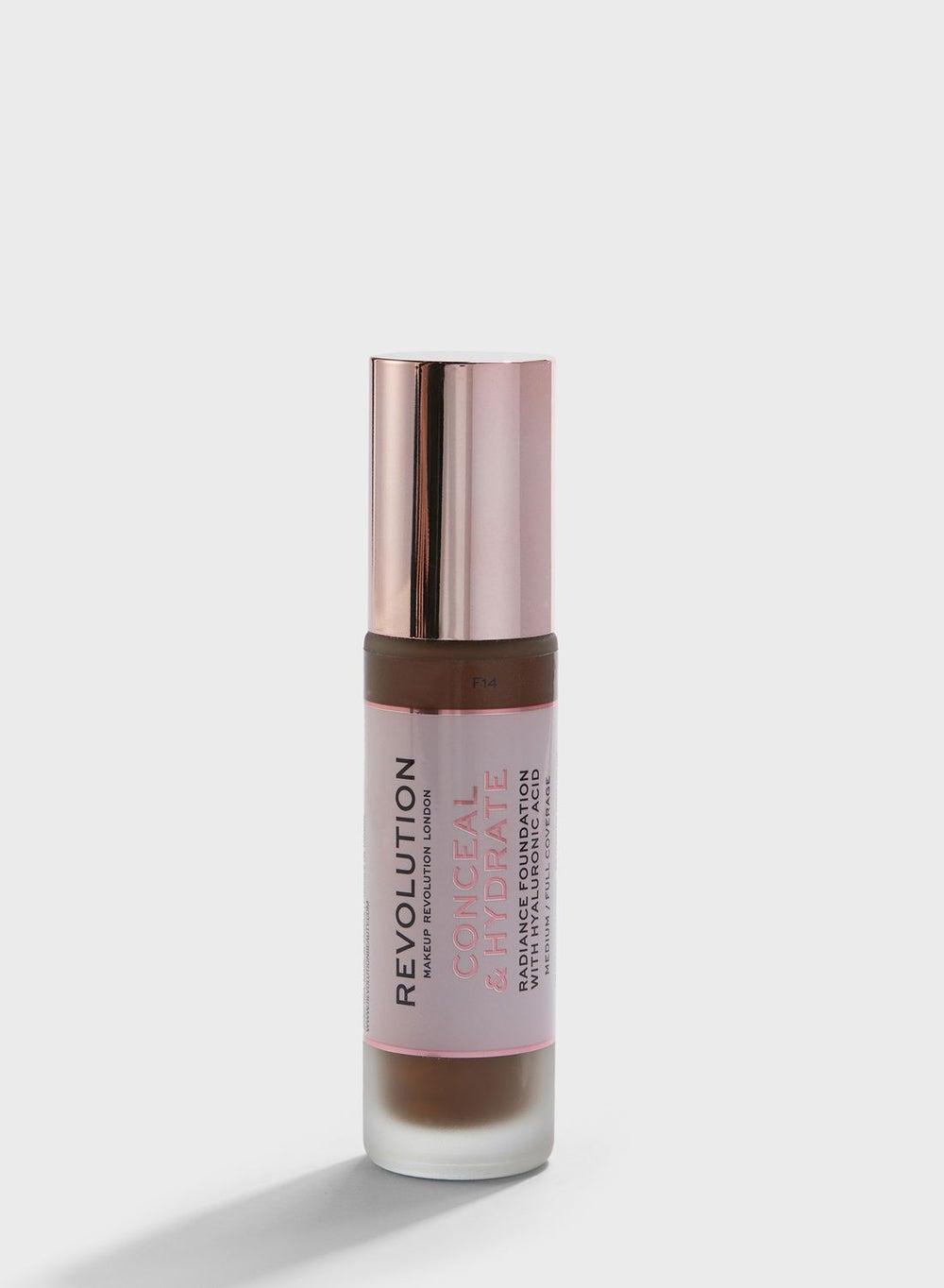 Glow Luxe Hydrating Foundation F14 - Dark Cool Tones - Image 1