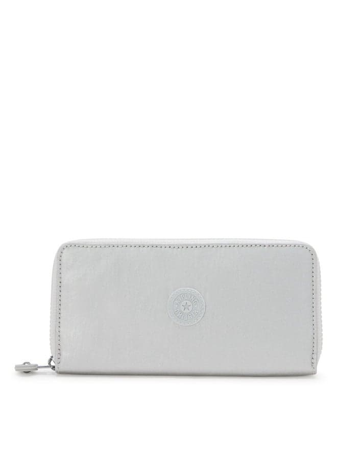 Kipling Money World: Large Metallic Organizer Wallet - Image 1