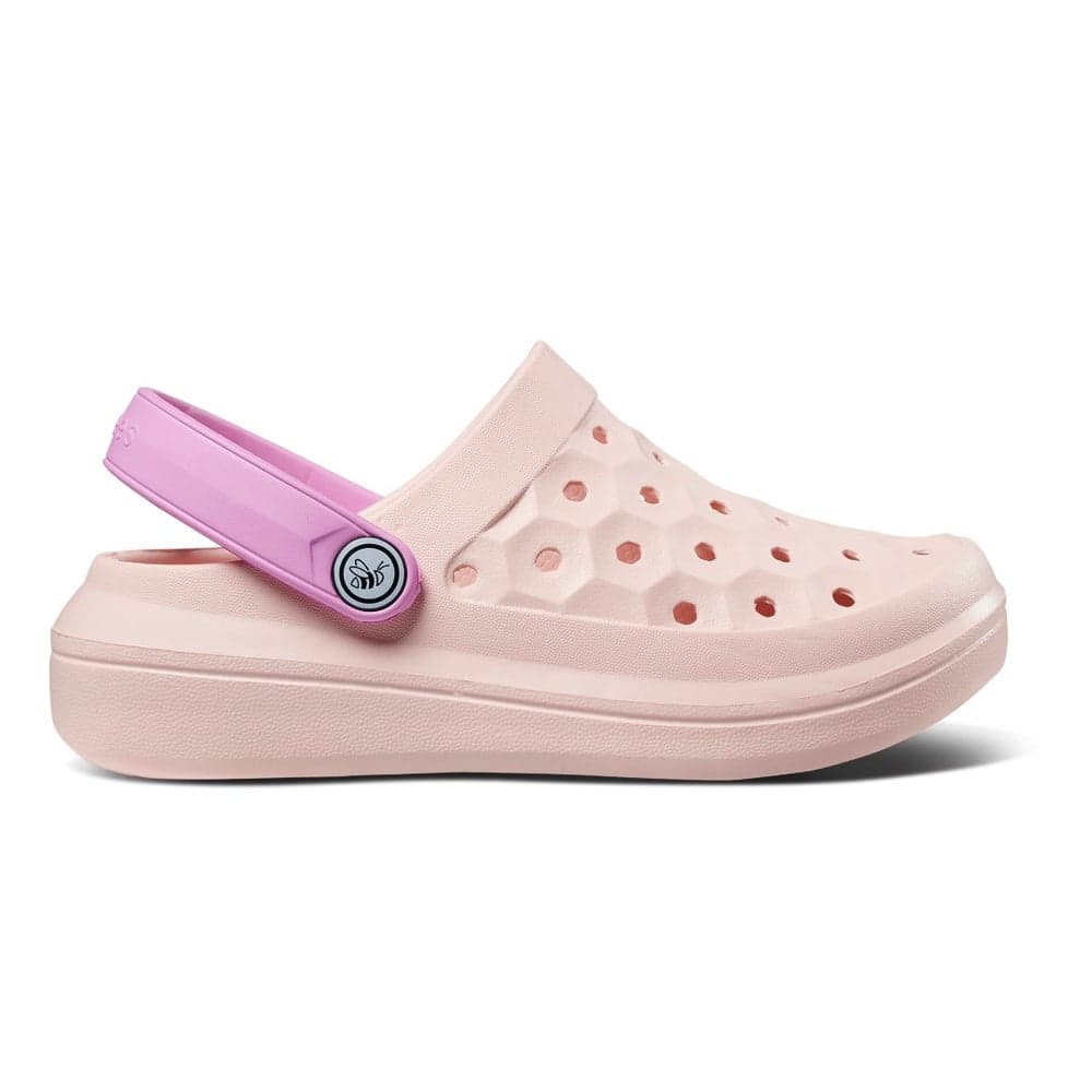 Varsity Clog - Chic Pale Pink/Orchid Loafer for Kids - Image 1