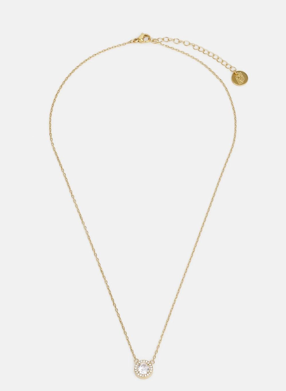 Liu Jo Signature Gold Necklace Elegance for Women - Image 1