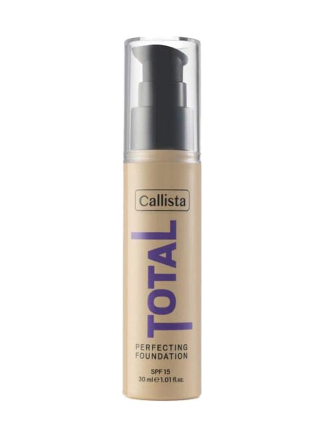 Total Perfecting Foundation 220 - Natural Beige - Image 1