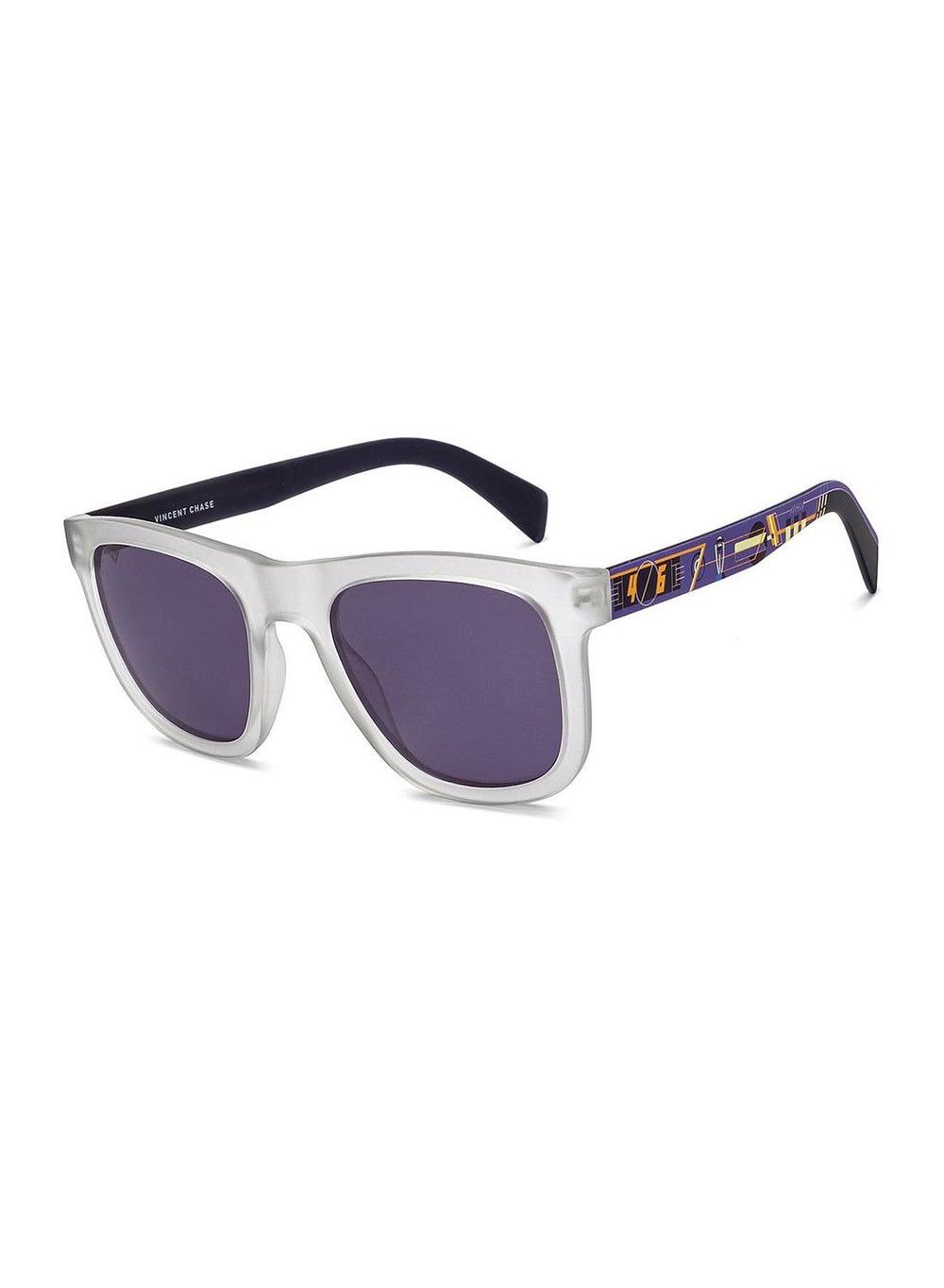 VINCENT CHASE VC S16414 Unisex Polarized Wayfarer Sunglasses - Image 1