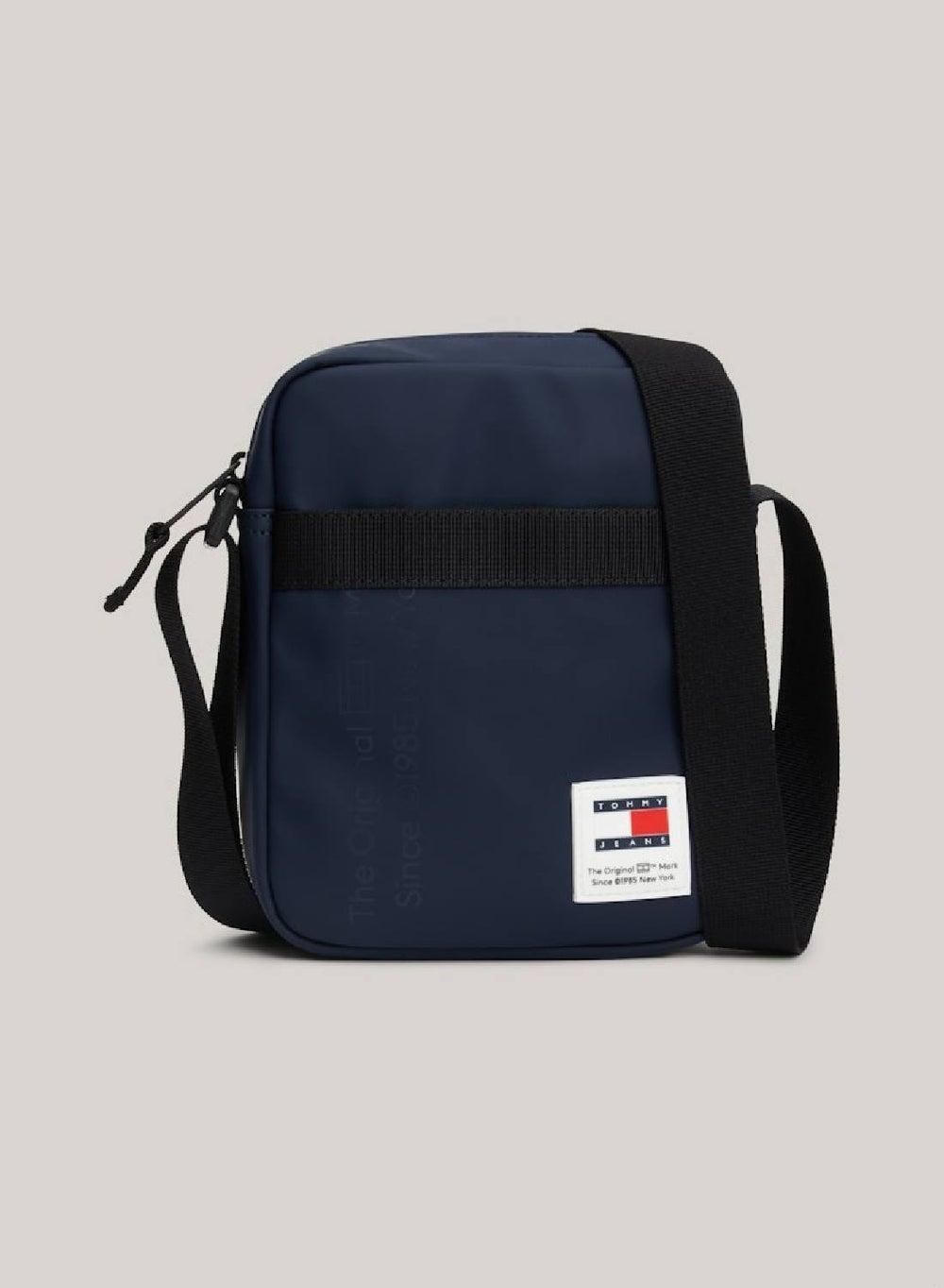 TOMMY JEANS Essential Navy Reporter Bag with Tonal Logo - Image 1