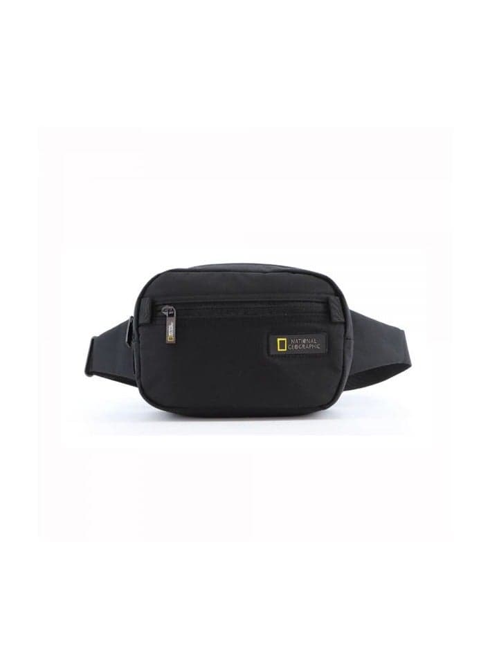 NATIONAL GEOGRAPHIC Mutation Black Waist Bag with RFID Safety - Image 1