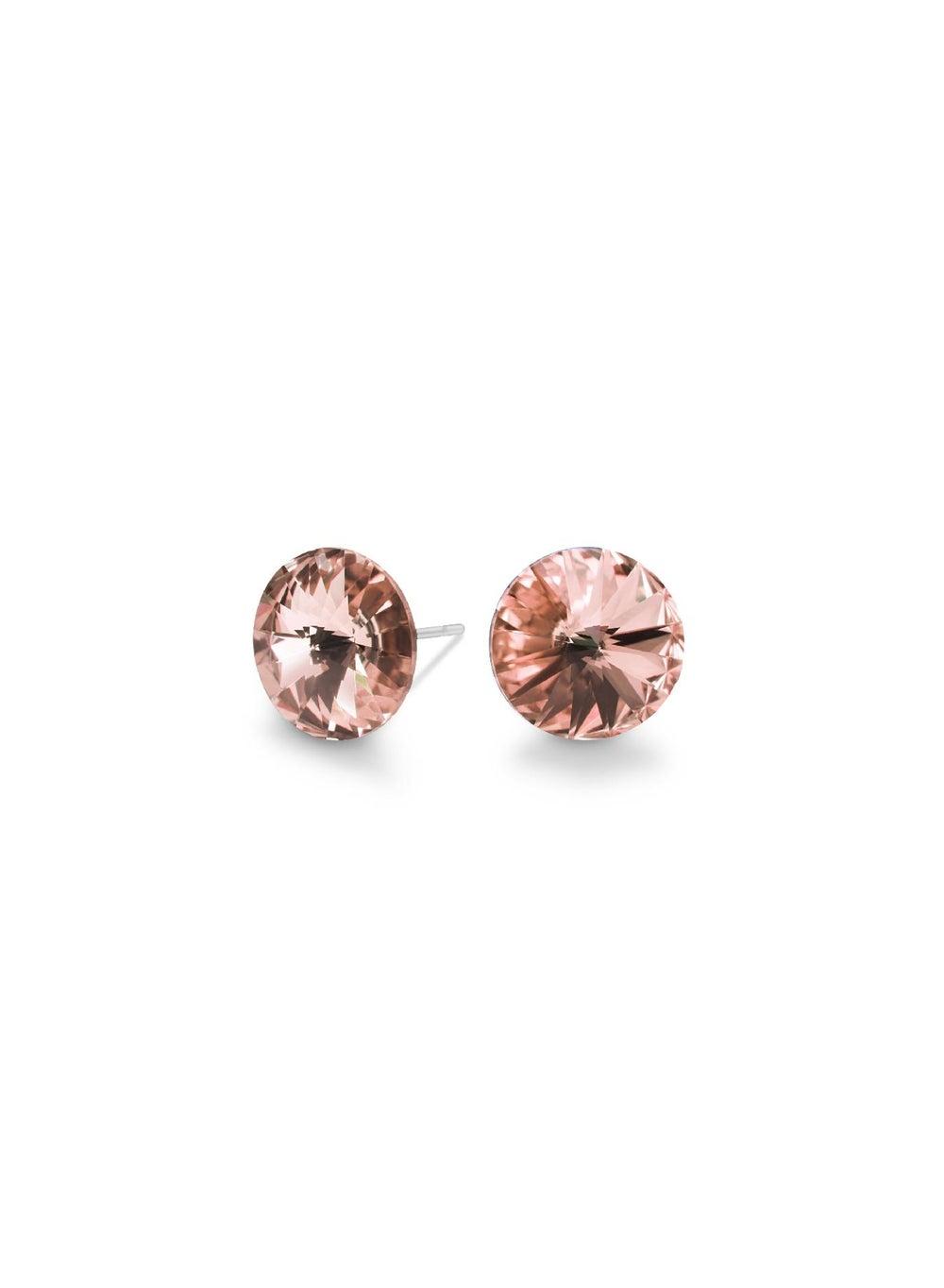 Seona MILA Vintage Rose Crystal Earrings - Elegance Redefined - Image 1