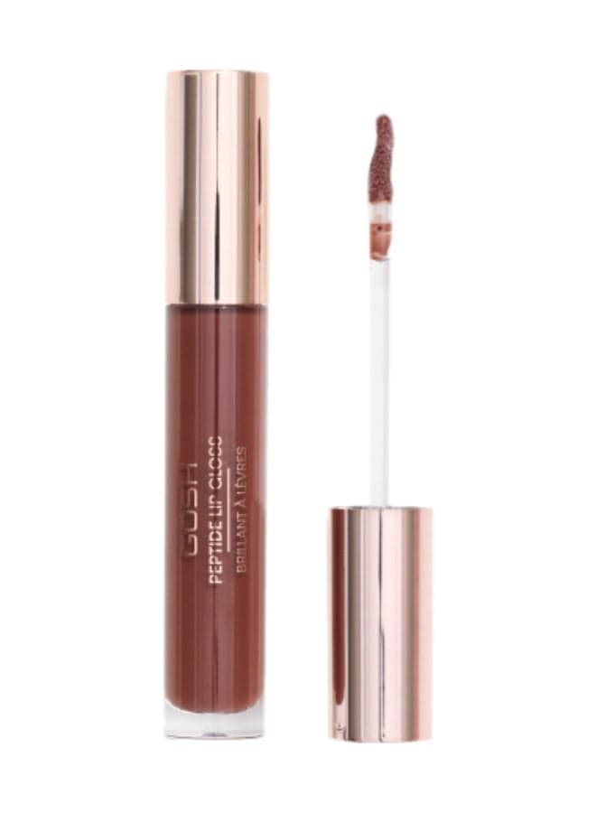 Peptide Lip Gloss 006 Brownie - Luscious Shine - Image 1