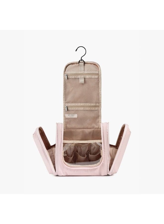 BAGSMART Light Pink Atlas Premium Toiletry Organizer - Image 1