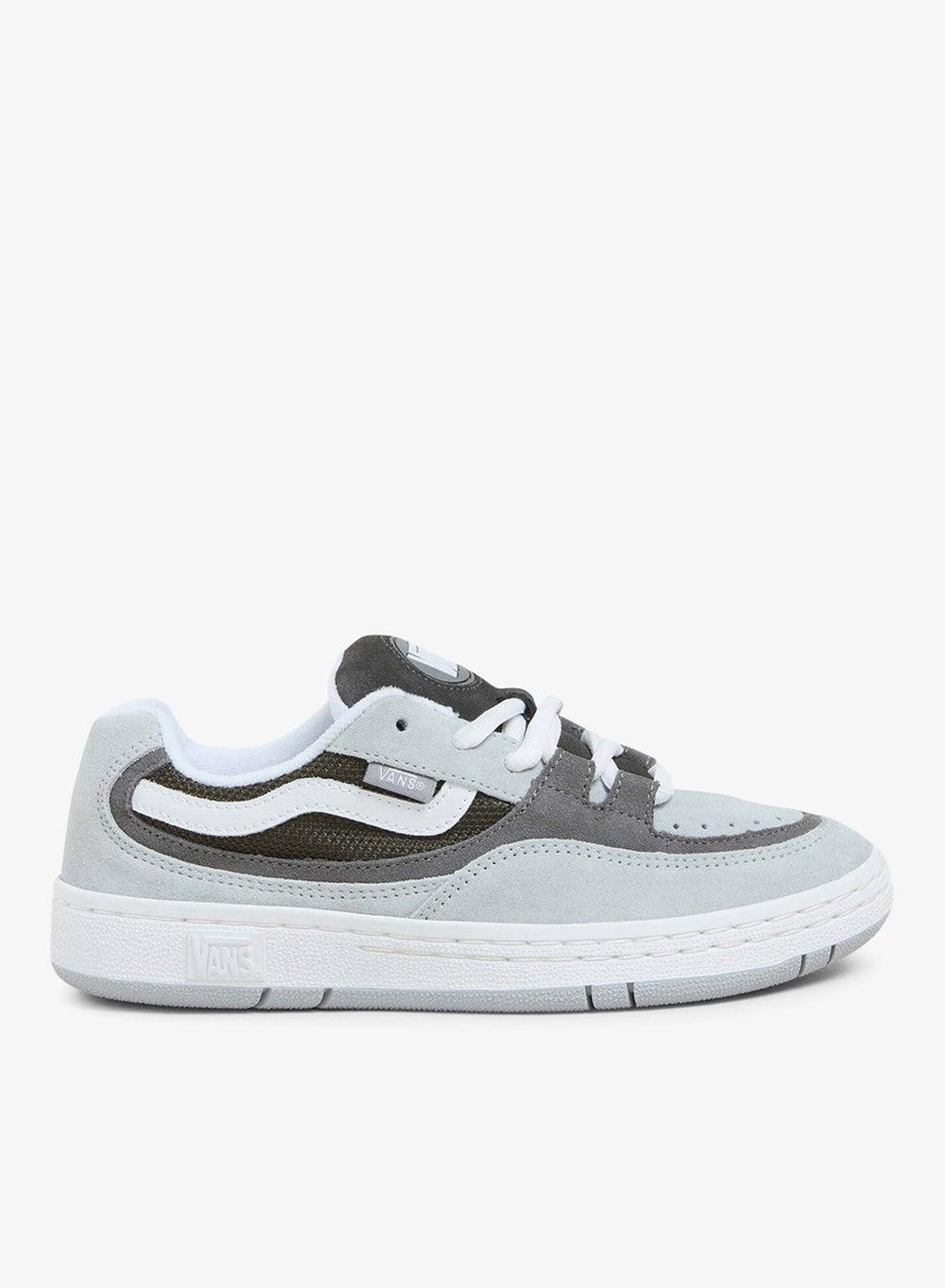 Vans Kids' Speed WS: Retro Grey Suede Sports Shoes - Image 1
