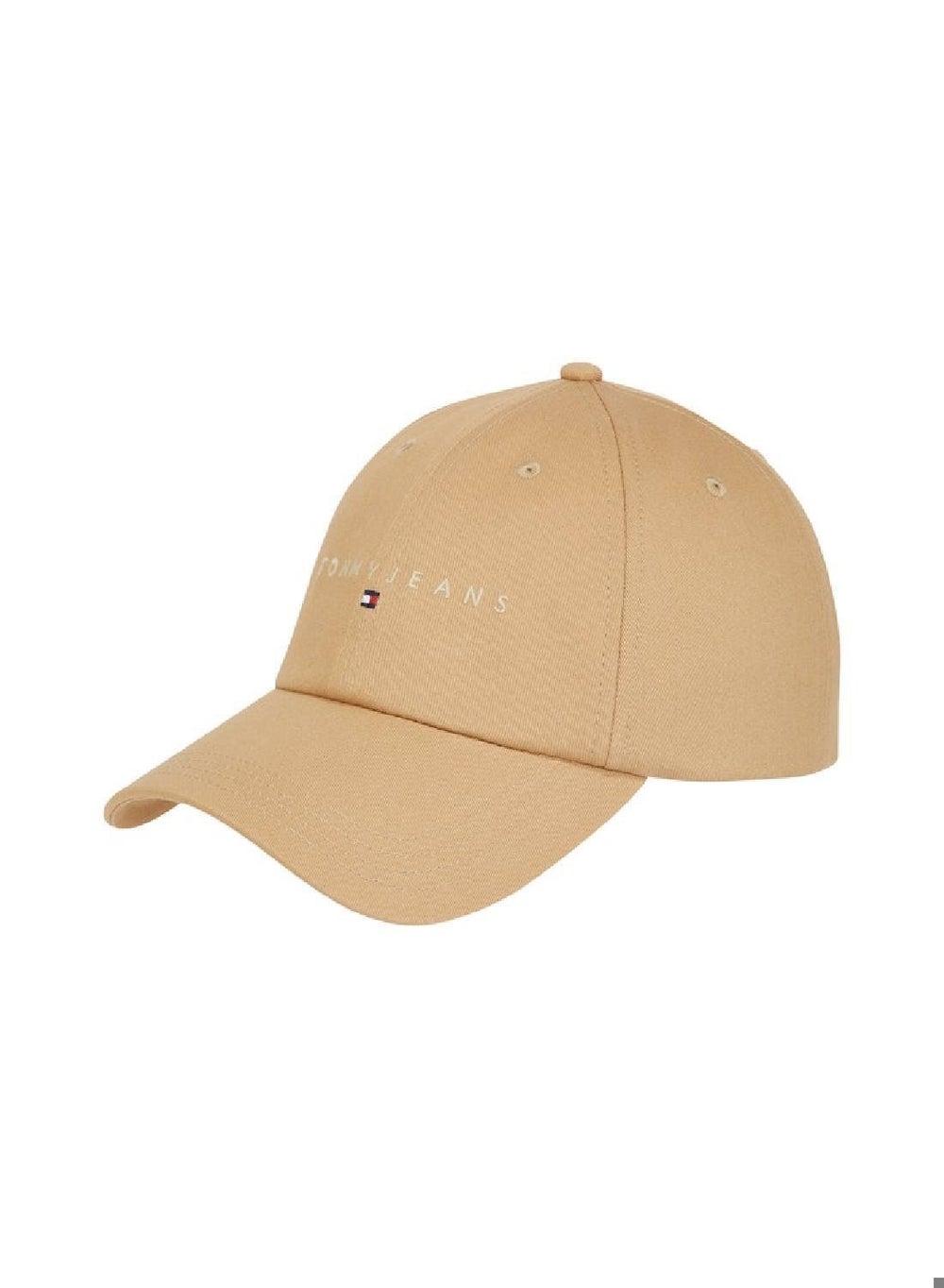 TOMMY JEANS Soft Cotton Cap for Women - Natural Khaki - Image 1