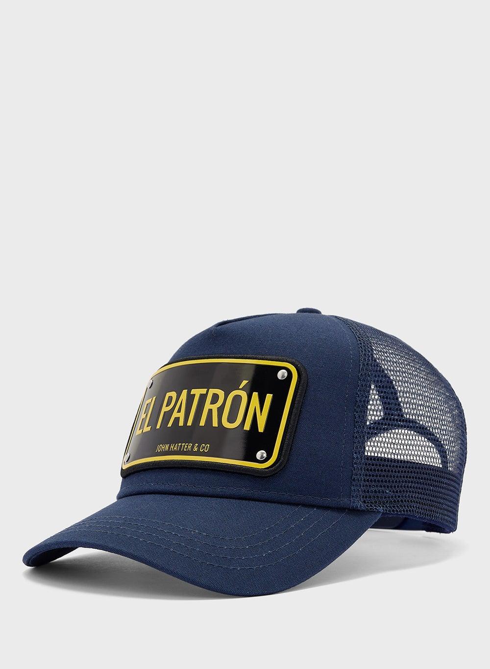 El Patron Navy Hat by John Hatter – Elegance Redefined for Women - Image 1