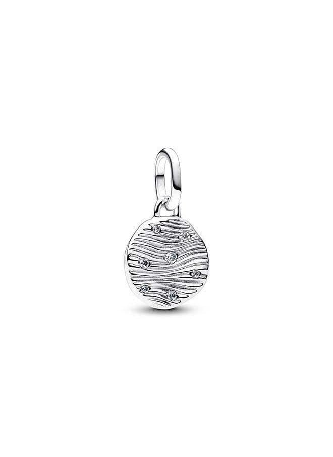 PANDORA Sterling Silver Mini Medallion Charm - Image 1