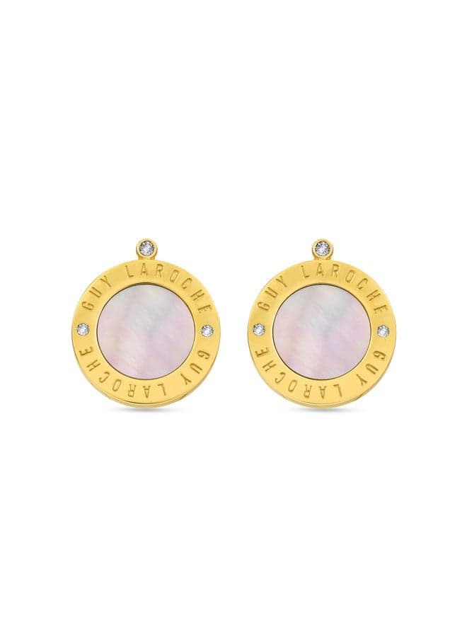 Guy Laroche Olivia Gold Earrings - Elegance for Women - Image 1