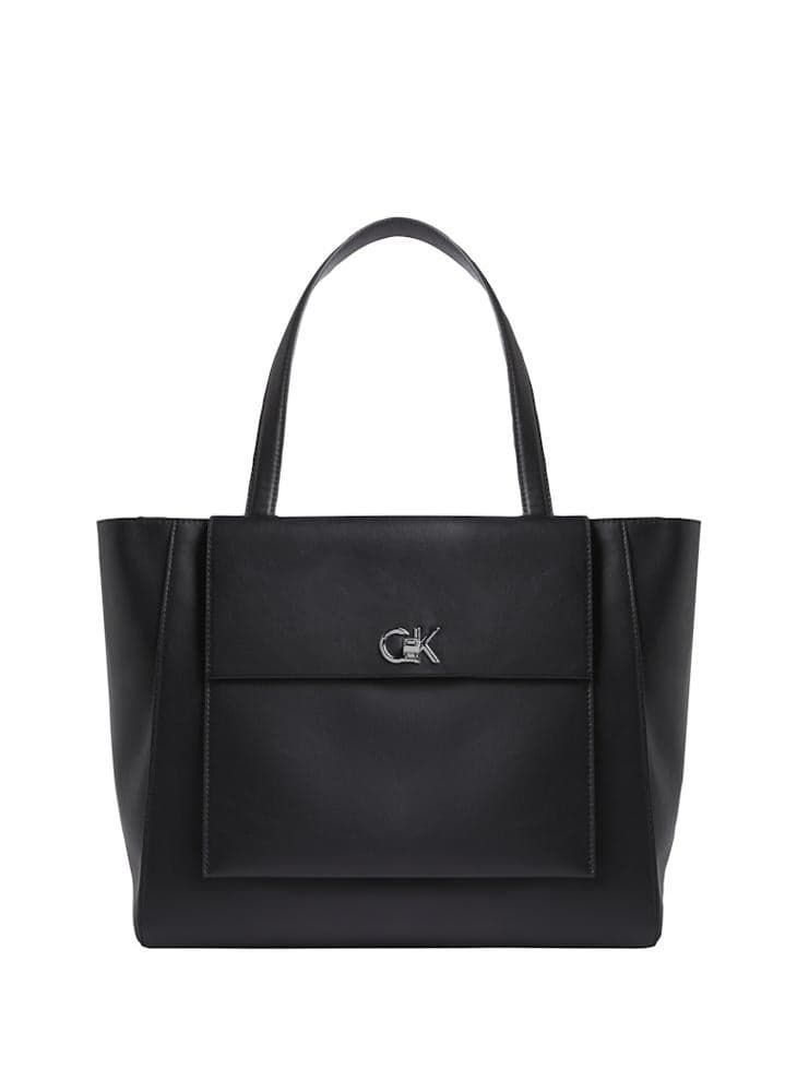 CALVIN KLEIN Elegance Monogram Logo Shopper - Image 1