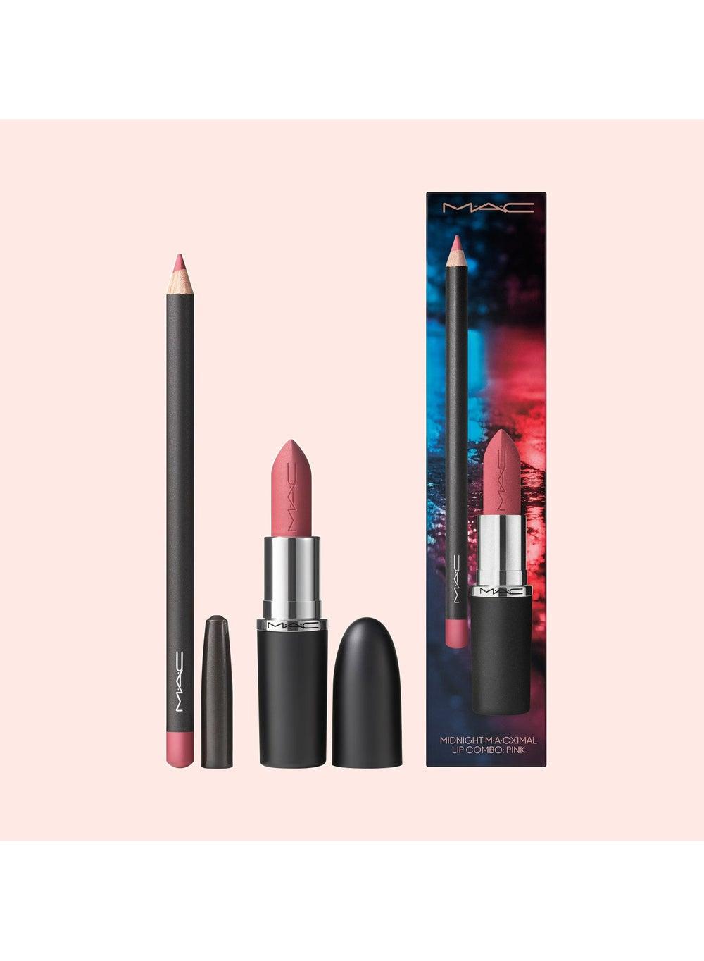 Midnight MACximal Elegance Lip Combo – Pink Shade S7Yz010000 - Image 1