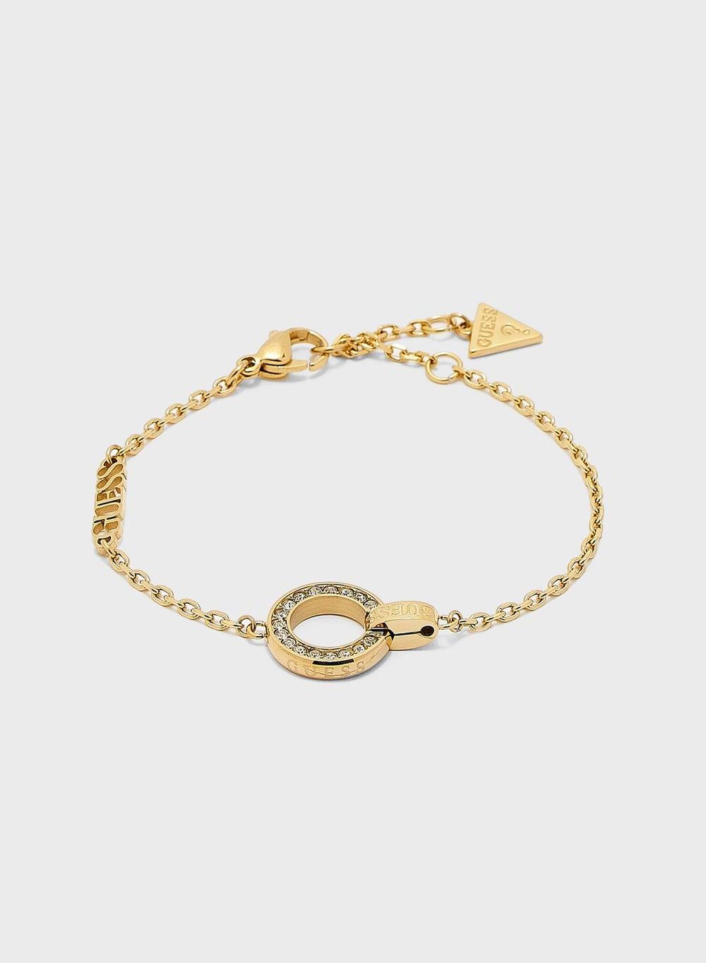 GUESS Pave Circle Elegance Bracelet for Women - Image 1
