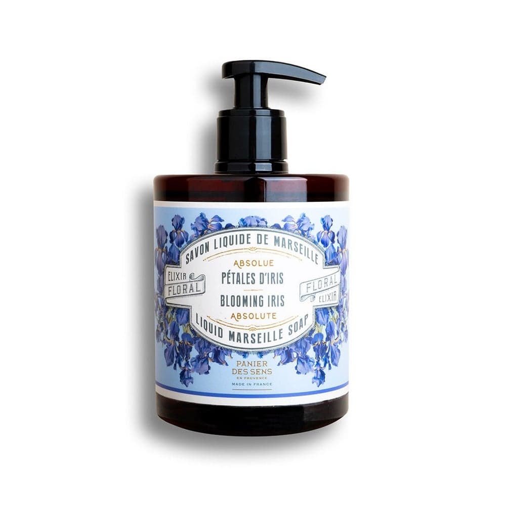 Iris Petals Liquid Marseille Soap 500ml - Elegance Unleashed - Image 1