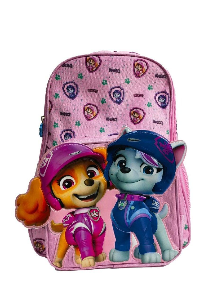 PAW PATROL Skye and Roxy Pink Backpack - 16 Inch Delight - Image 1