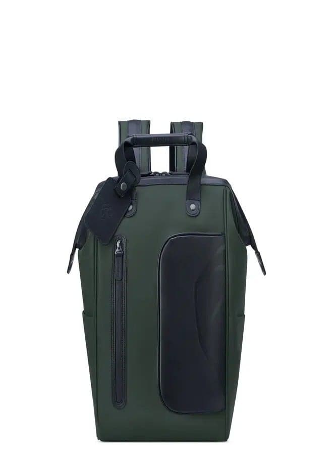 PEUGEOT Elegant Army Tote Backpack with High-Tech Features - Image 1
