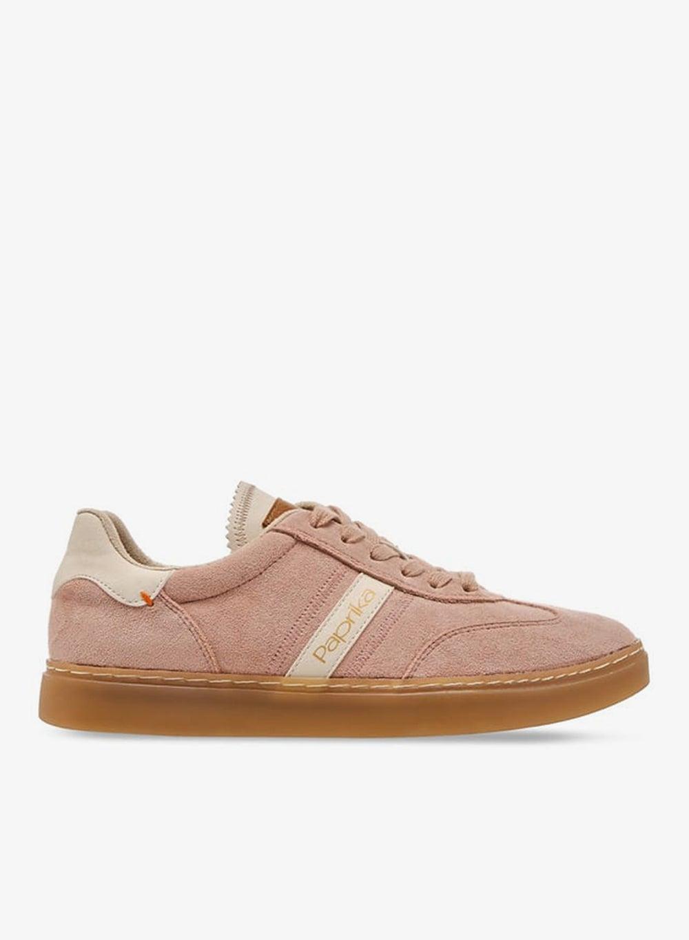 Onex6G428W V1121Pink Chic Panelled Ankle Sneakers - Image 1