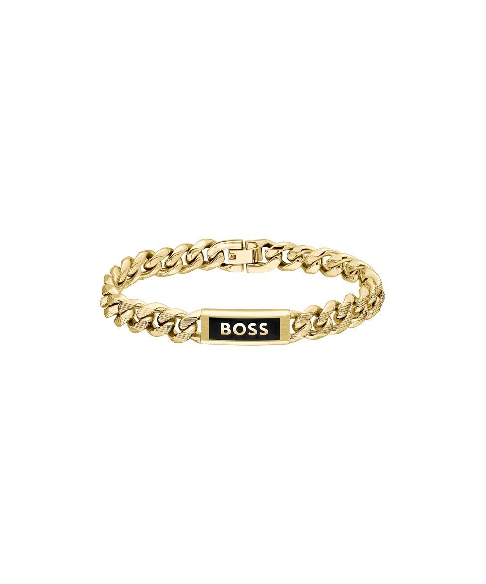 BOSS Kassy Emblem Bracelet - Elegance for Every Man - Image 1