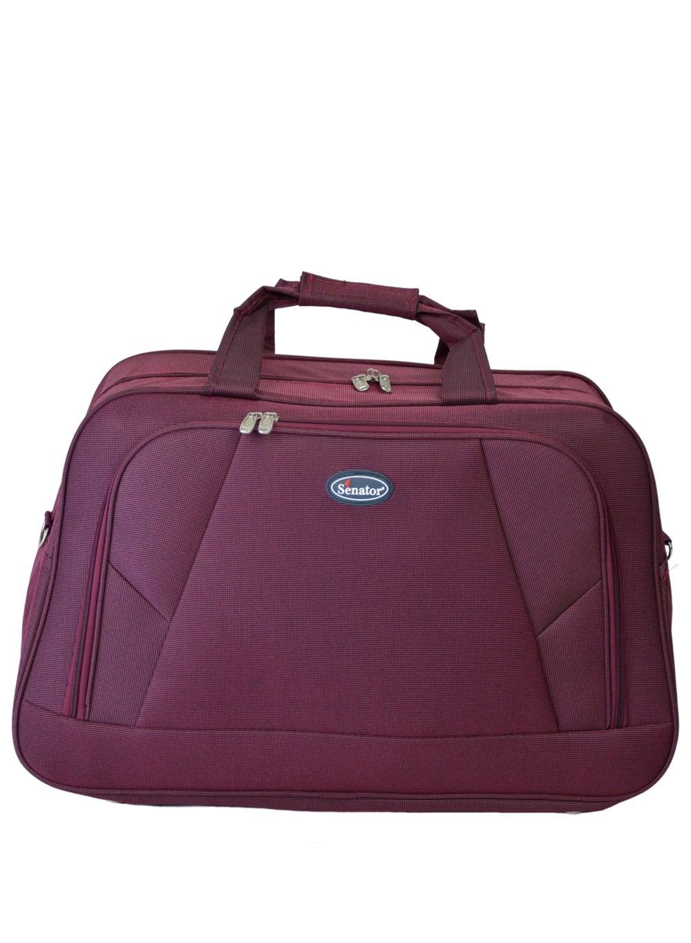 SENATOR 22 Maroon Travel Duffle - Lightweight, Multi-Pocket 42L - Image 1