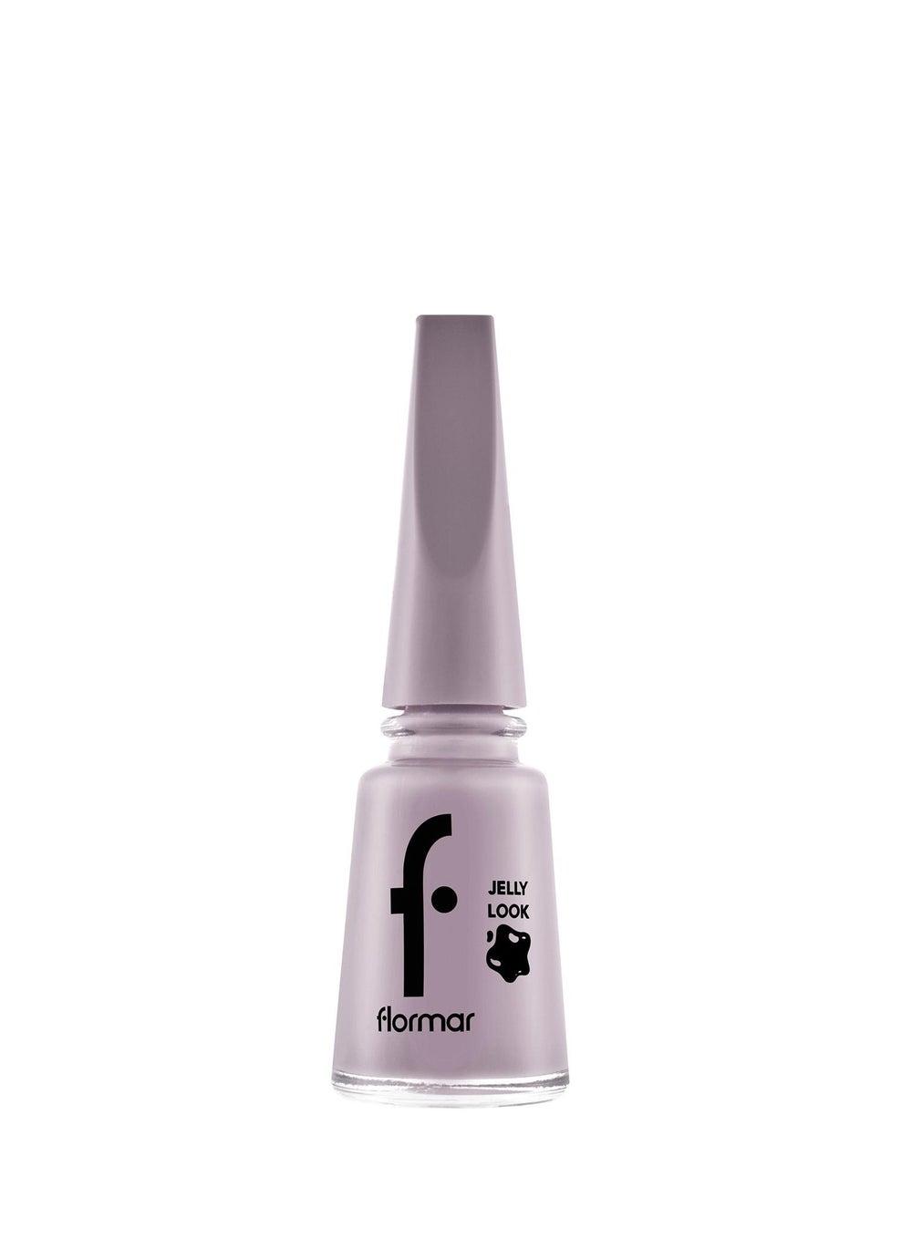 Flormar JL44 Charleston Grey Jelly Look Nail Enamel - Image 1