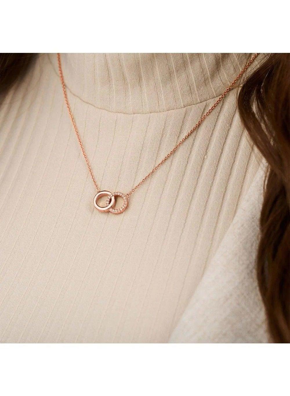 OLIVIA BURTON Elegant Brass Long Necklace for Women - Image 1