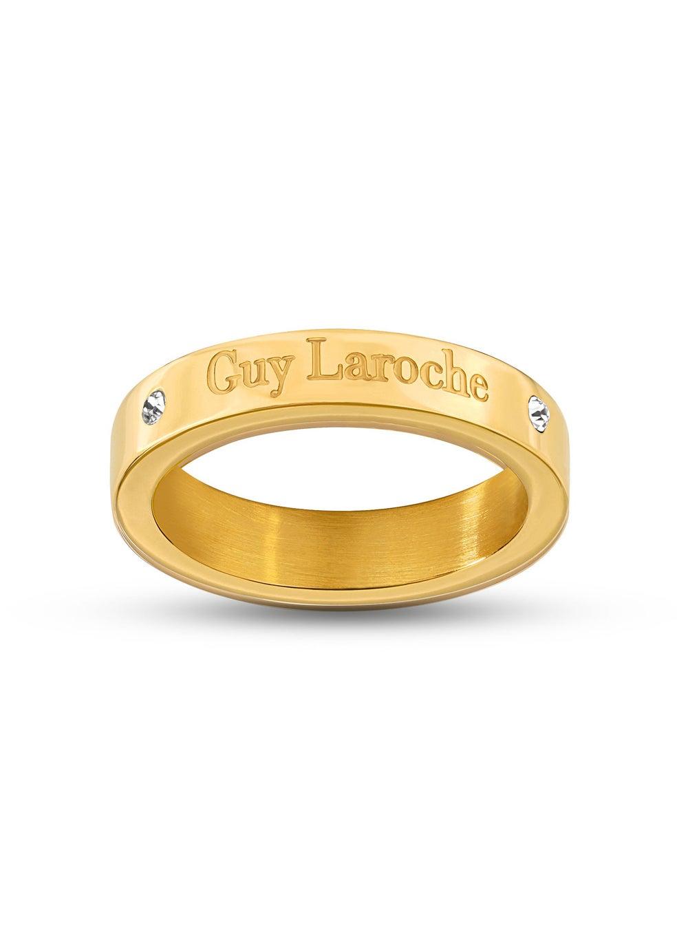 Guy Laroche Aurore 54mm Gold Plated Ring - Elegance Redefined - Image 1