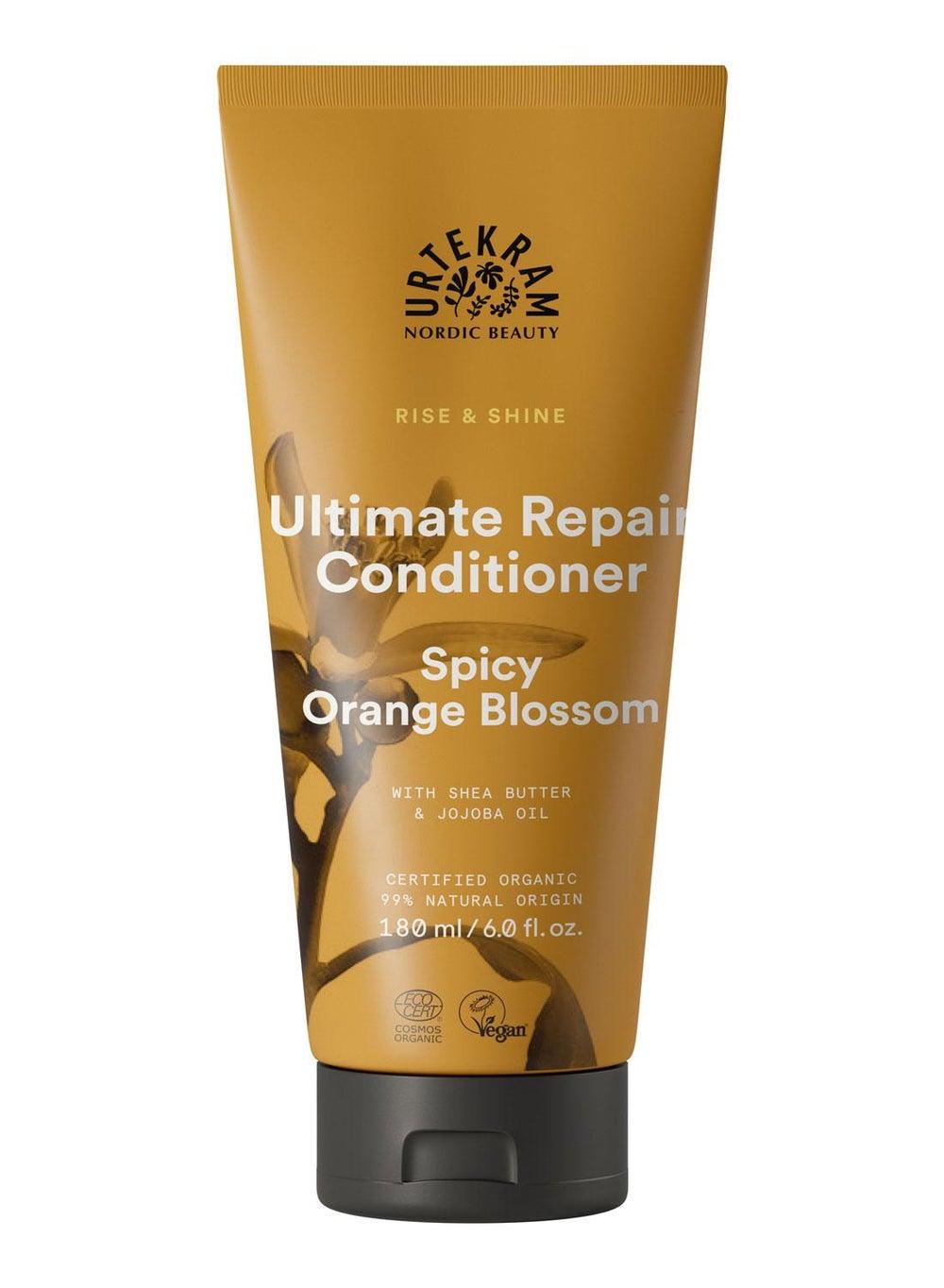 Urtekram Spicy Orange Blossom Repair Conditioner 180ml – Organic & Vegan - Image 1