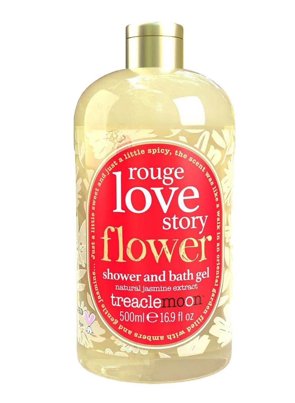 Treaclemoon Rouge Love Story Jasmine Bath Gel 500ml - Image 1