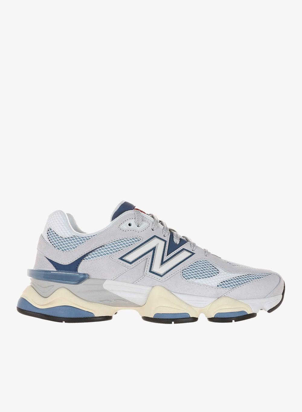 Pearl Grey 9060 Unisex Low-Top Lifestyle Sneakers - Image 1
