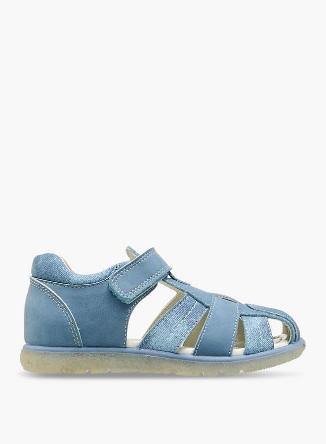 Ad209480R Elegant Blue Strappy Sandals for Kids - Image 1