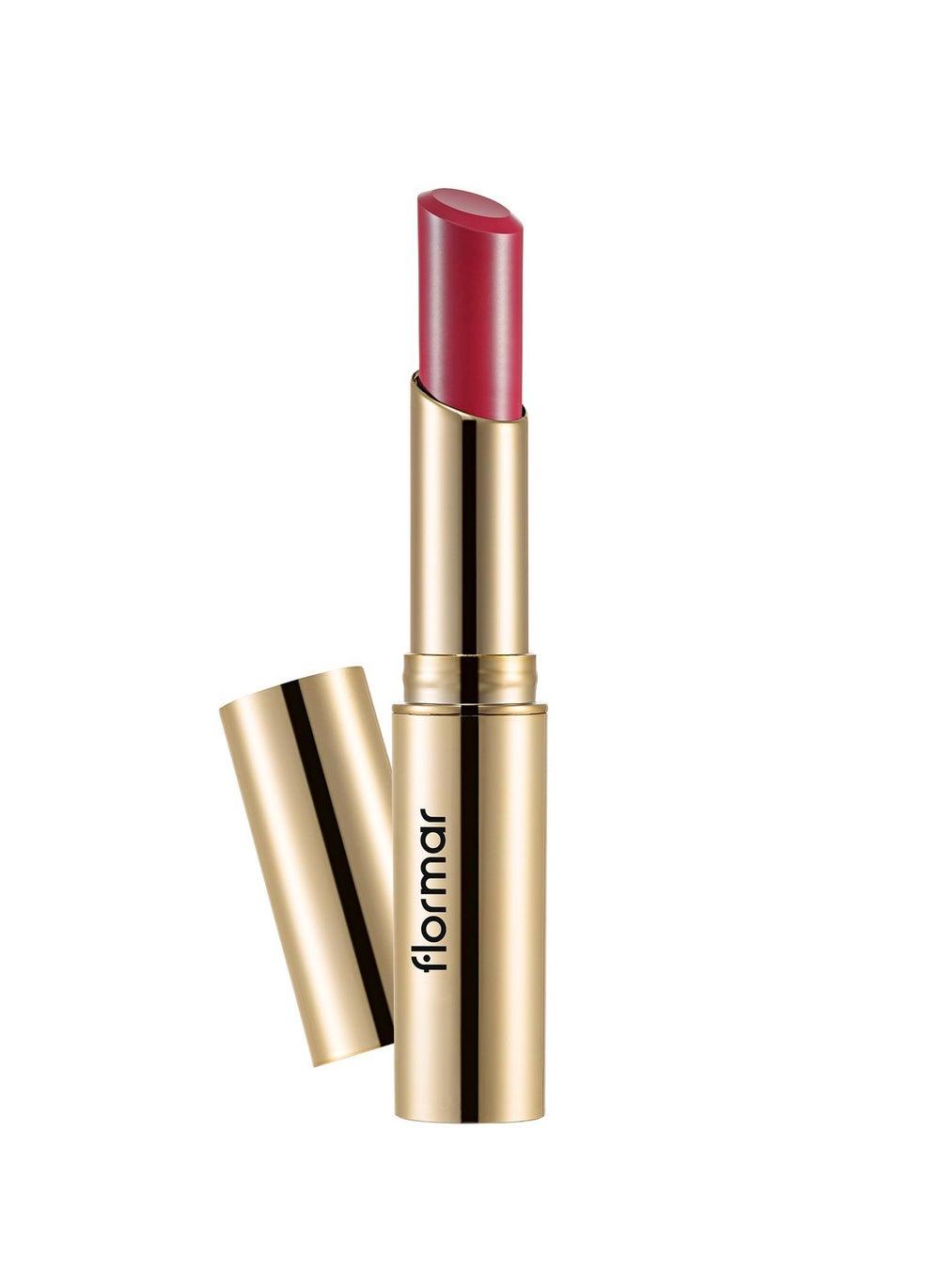 Flormar Deluxe Cashmere Matte Lipstick - 23 Stylish Carmine - Image 1